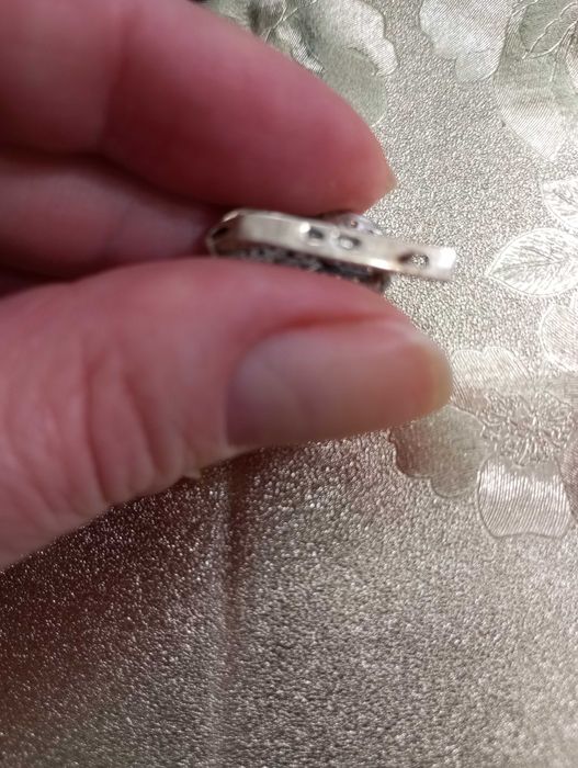 Шикарні сяючі сережки зі срібла та безлічі білих фіанітів,Україна