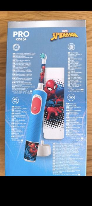 Oral B szczoteczka elektryczna Spiderman