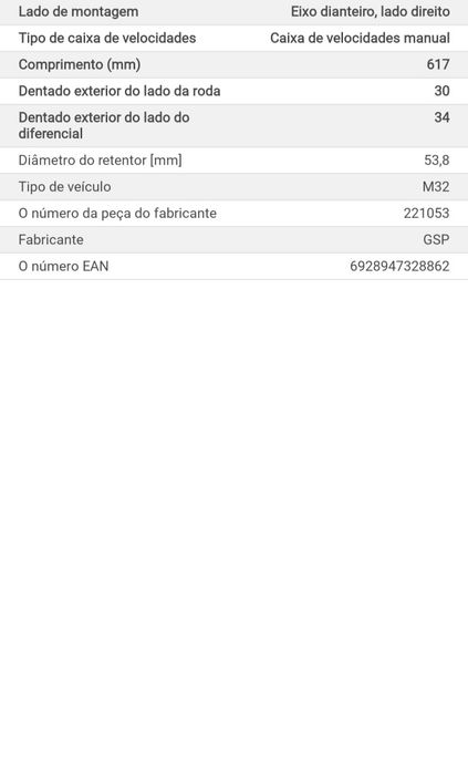 Vendo transmissão nova