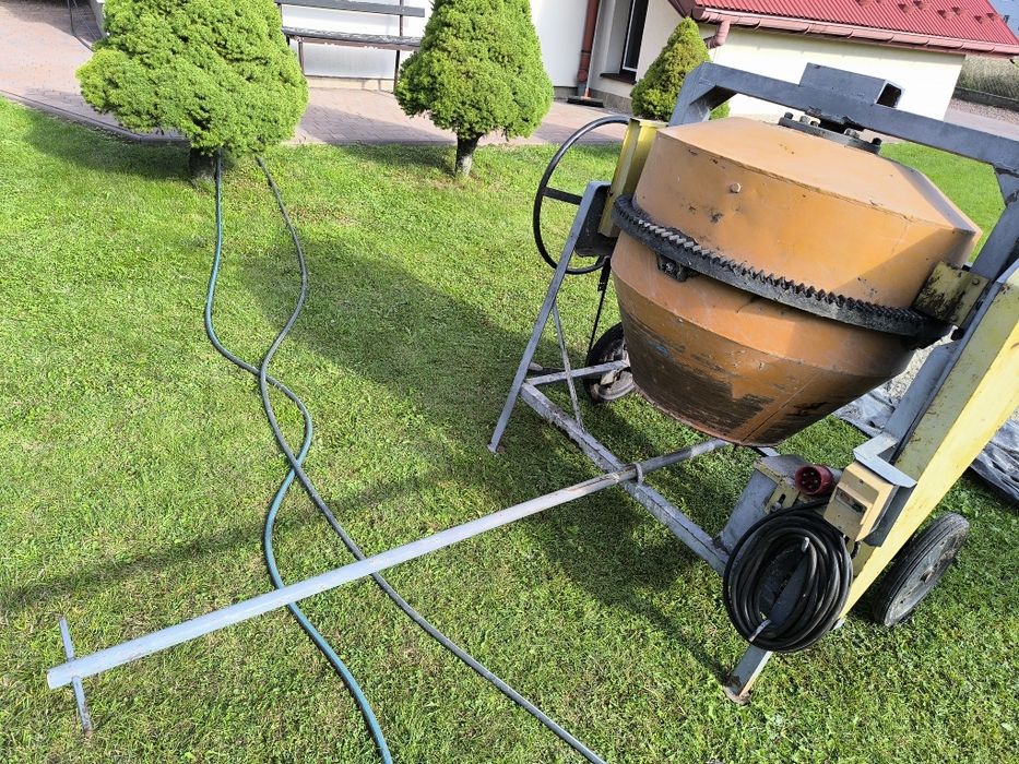 Betoniarka 250l, 3-fazowa