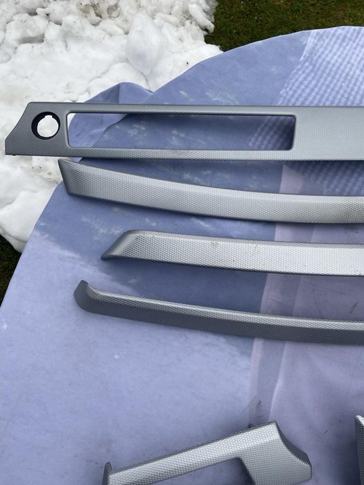 Dekor Dekory Listwy M-PAKIET BMW E91 Dark Silver Glacier