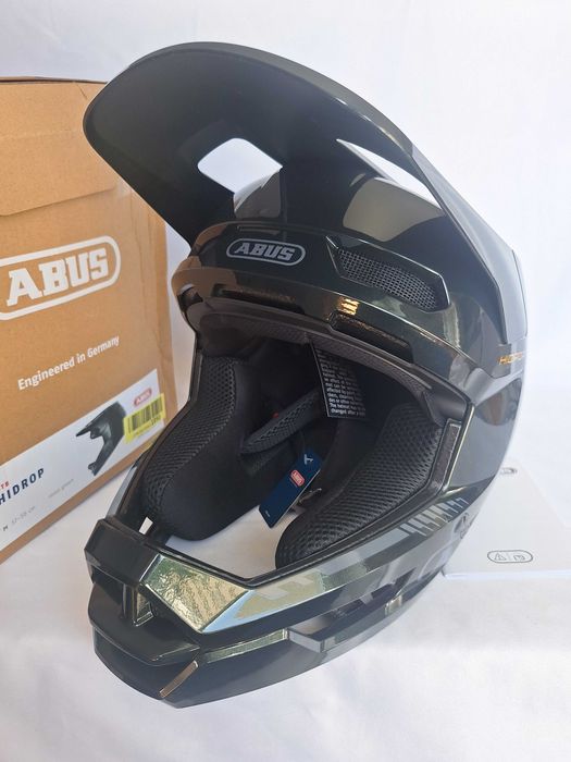 Kask rowerowy fullface Abus HiDrop Moss Green M 57-58cm