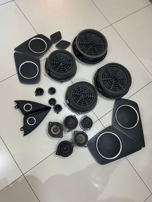 Zestaw naglosnienia audi a4 b8 bang and olufsen