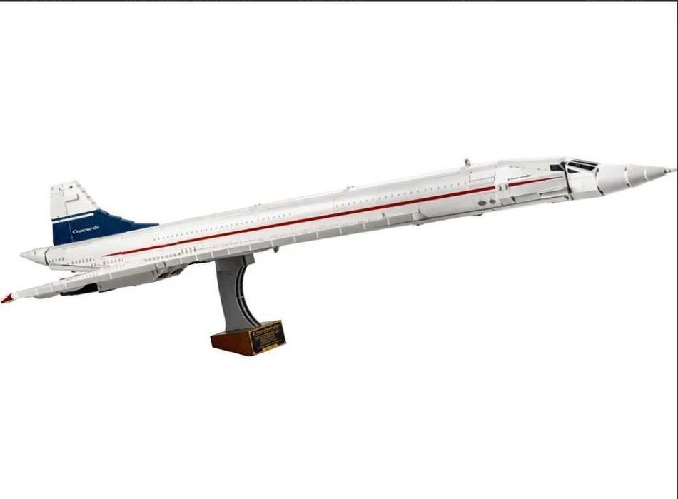 ‼️КОЛЬОРОВА КОРОБКА‼️ Concorde AIRBUS сумісний з Лего 2083д(Код 1121)