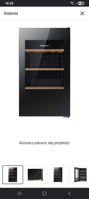 Chłodziarka do wina Haisense Nowa