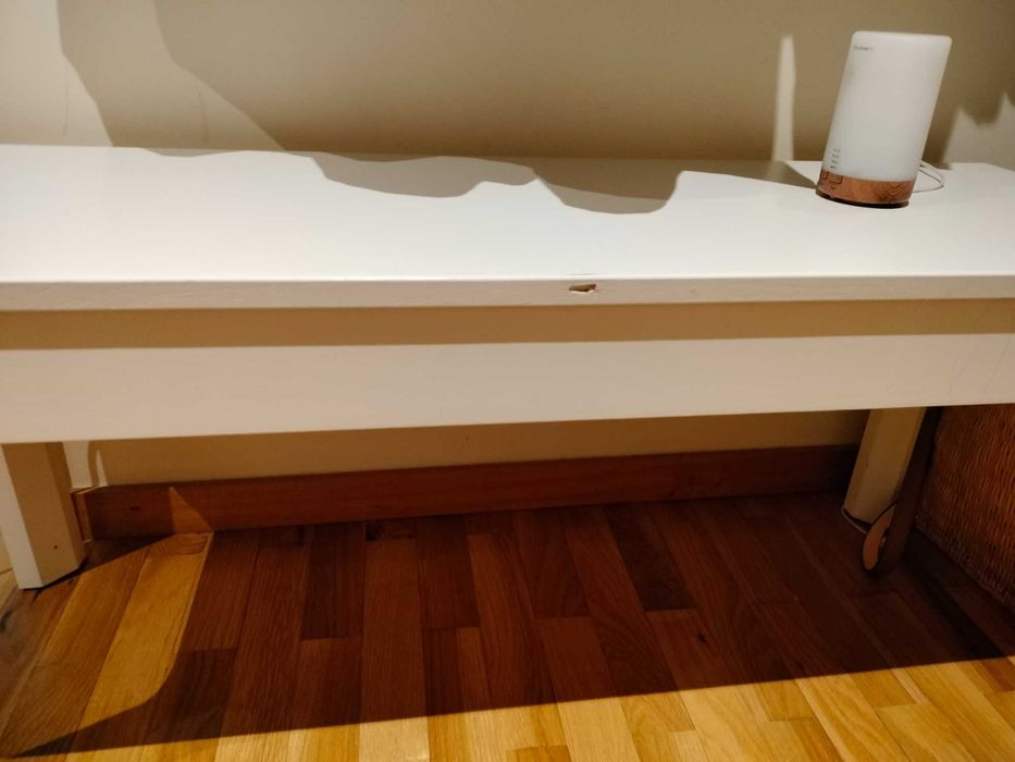 Mesa e banco Cozinha - brancos