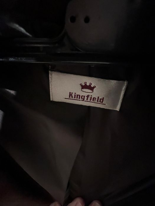 Przyzwoita brązowa marynarka Kingfield M