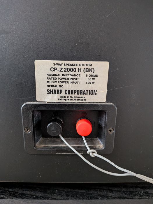 Комплект ямаха і шарп