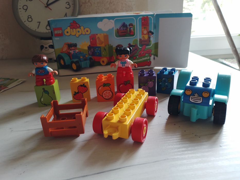 Lego Duplo 10615 owocowy traktor z dziećmi + gratis