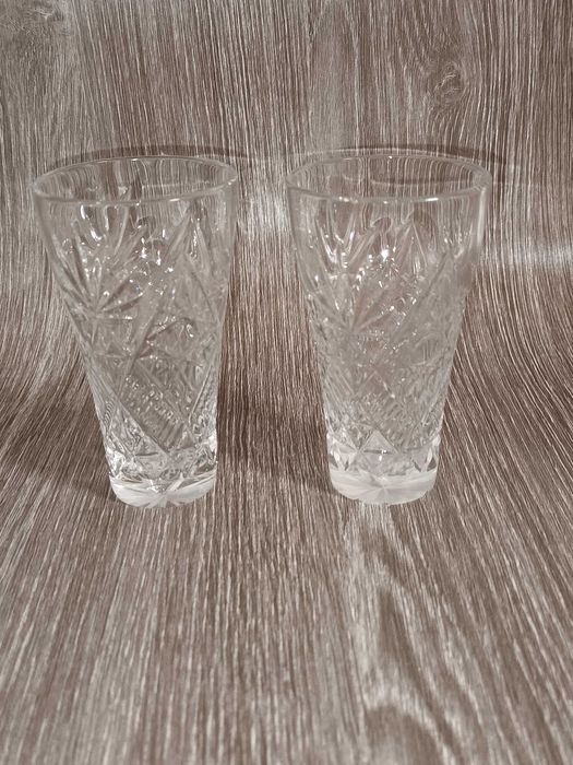 Хрустальные стопки 2 шт