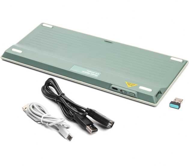 портативна блютуз клавіатура a4tech fbx51c green: як нова, з гарантією