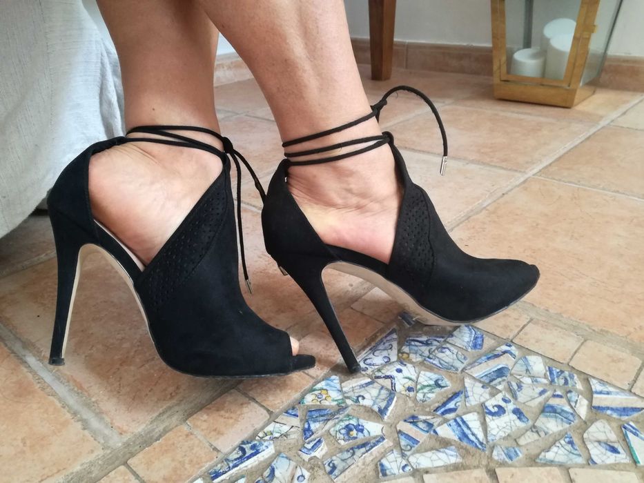 Sandálias sapatos abertos de salto Call it Spring