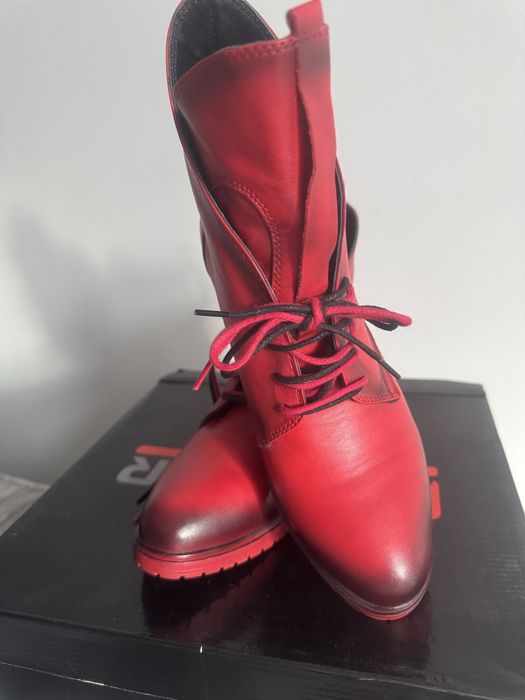 Buty skórzane Artiker NOWE