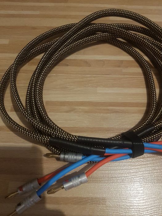 Kable głośnikowe 2x2.15m/2x4mm