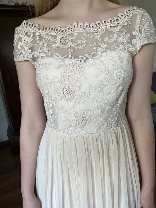 Unikat Vila tiulowa sukienka  XS Nowa