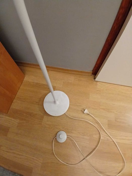 Lampa stojąca biała IKEA-rezerwacja do 23.10