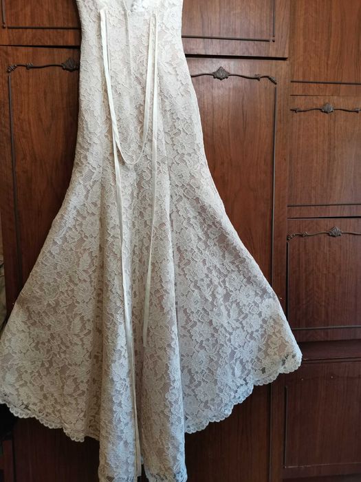 Нова Весільна сукня і фата S M трішки шлейф Свадебное платье плаття