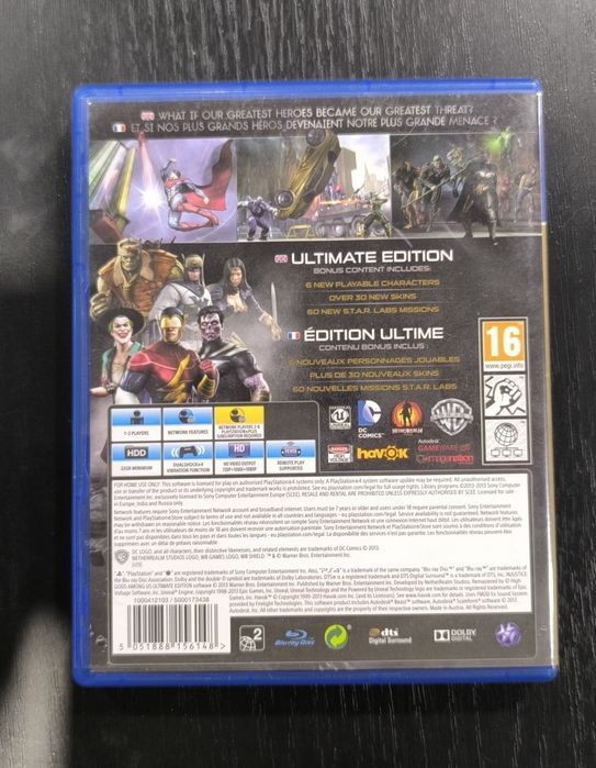 Injustice ultimate edition PlayStation 4