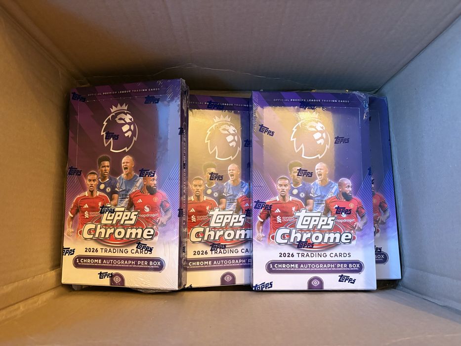 Topps Hobby box Chrome Premier League 25/26