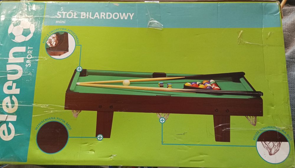 Mini stol bilardowy