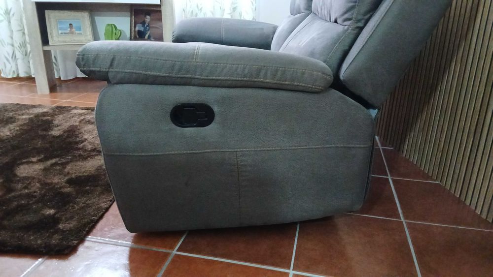 Sofá com 2 relax