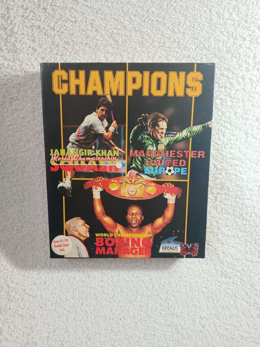 Champions Atari ST Amiga Manchester United  Boxing Manager
