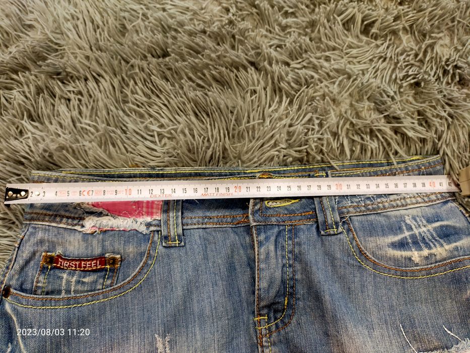 Spódniczka jeansowa XL