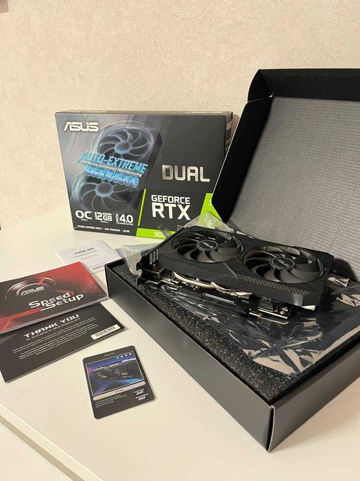ASUS GeForce RTX 3060 12GB OC, гарантія, ідеальний стан