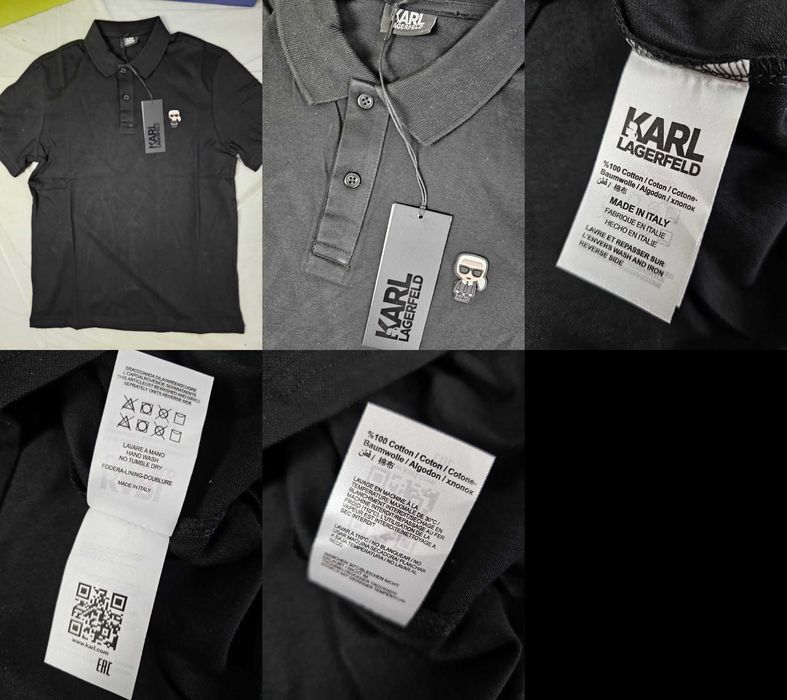 Koszulka ralph męska boss polo Karl Lagerfeld nowość logowane OUTLET