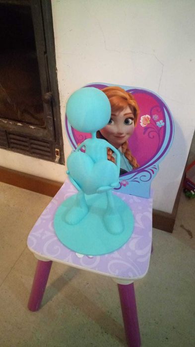 Boneco plástico decorativo