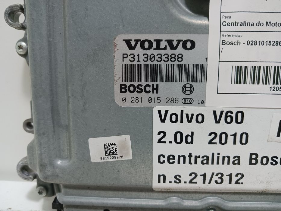 Centralina motor / ECU VOLVO V60 I (155)