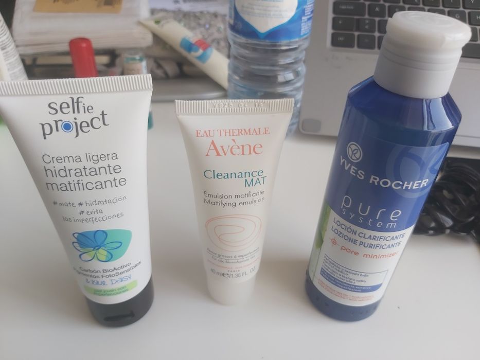 Produtos para pele oleosa ( usados)