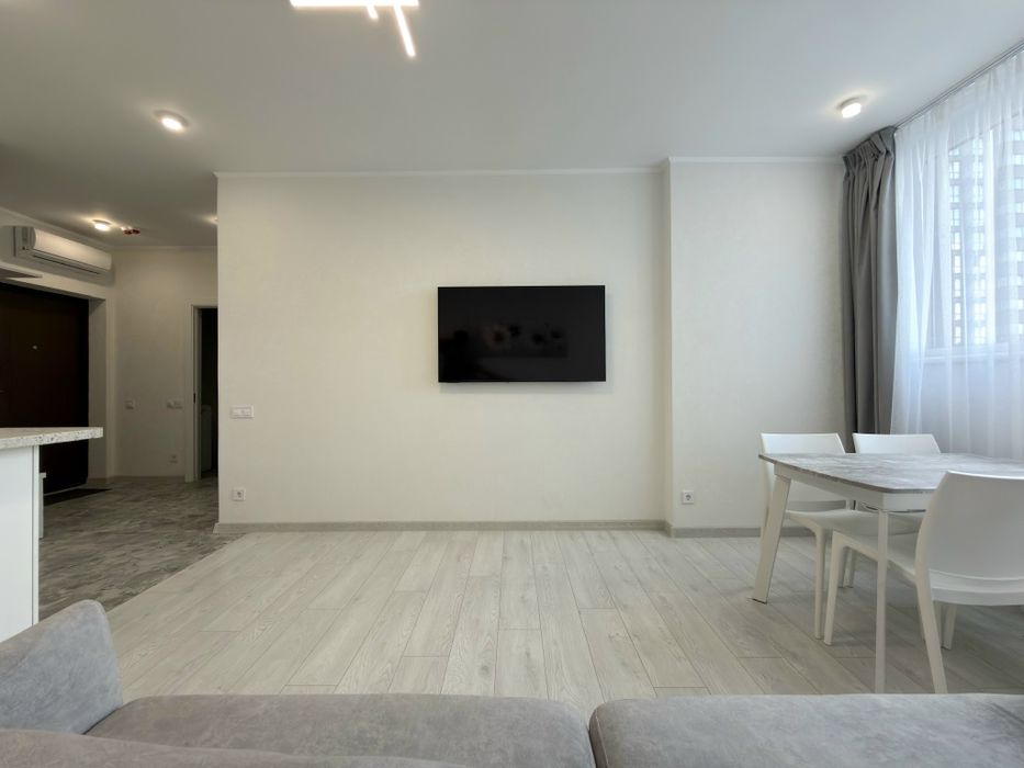 ЖК Okland, проспект Повітряних сил, 56а, кухня-вітальня і спальня