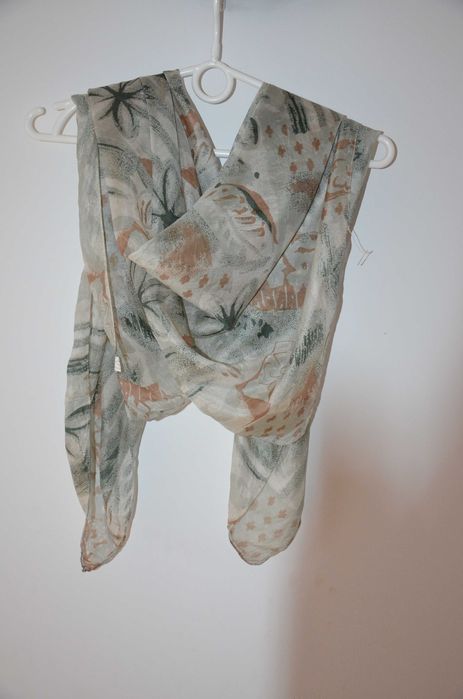chusta/apaszka 100% silk jedwab 100x108