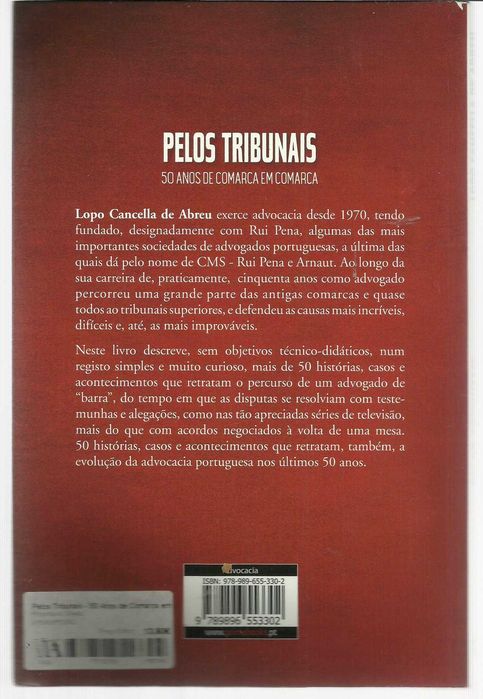 Pelos Tribunais --- Lopo Cancella de Abreu (advogado)(2019)
