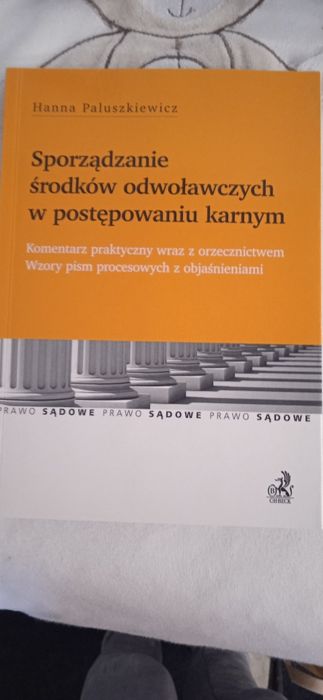 Hanna paluszkiewicz sporządzanie środków odwoławczych w postępowaniu