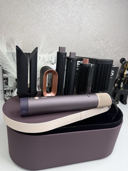 Стайлер Dyson Airwrap co-anda 2x Jasper Plum з кейсом | мультистайлер