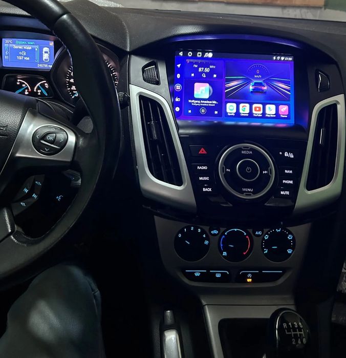 Rádio 9" android Ford Focus 3 2011 a 2019 CARPLAY WIFI GPS Novo