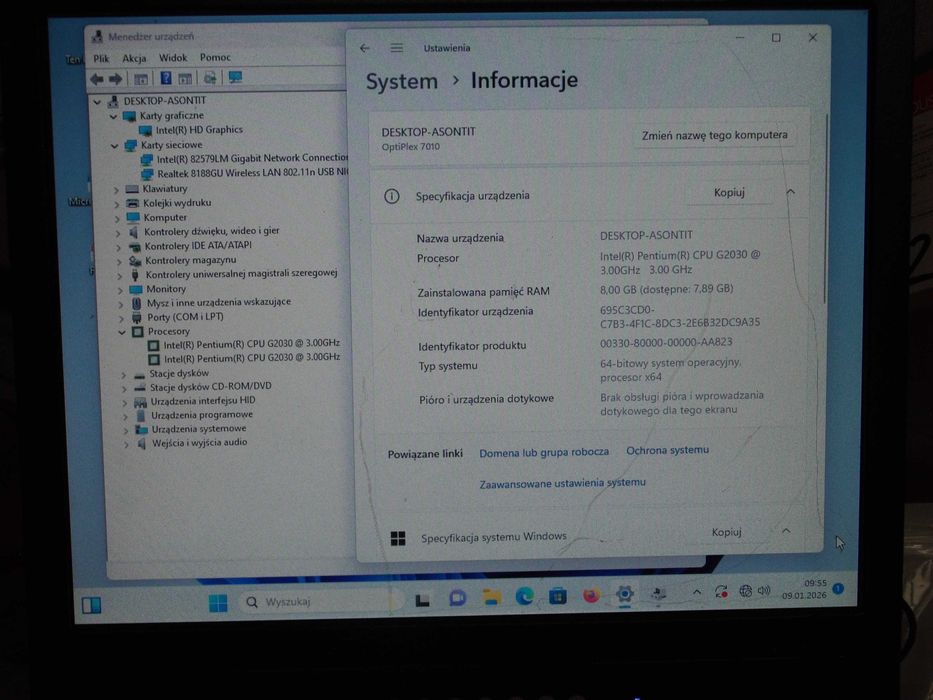Komputer, jednostka centralna Dell Optiplex 7010