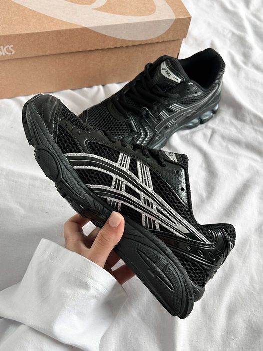 ‼️НОВІ Кросівки ASICS Gel-Kayano 14 Black Pure Silver