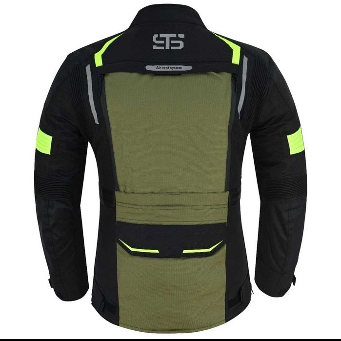 Casaco trail adv 2 em 1 c/proteções 3 camadas inverno/verão mota novo