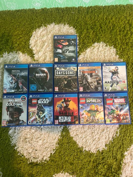 Диски для  ps4 бу