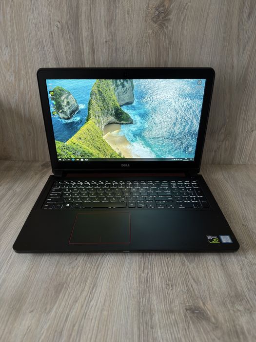 Игровой ноутбук DELL Intel 16GB SSD 256GB Nvidia IPS FullHD Подсветка клавиатуры
