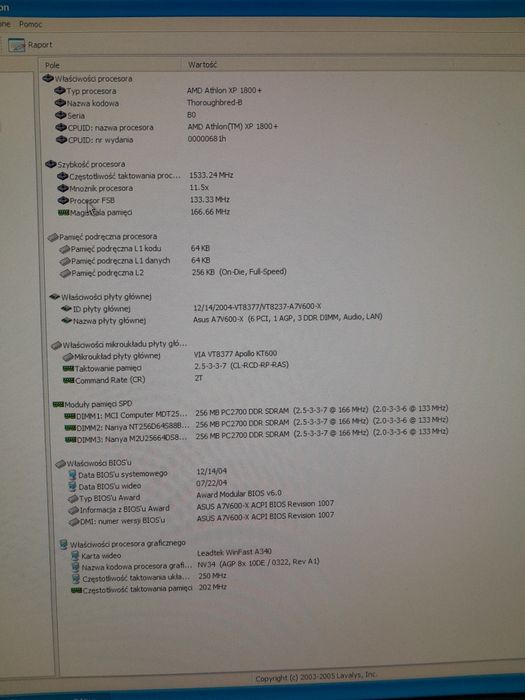 Płyta główna ASUS A7V600-X, socket 462/A