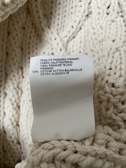 Чоловічий вʼязаний кардиган Dsquared2 100% вовна; розмір M