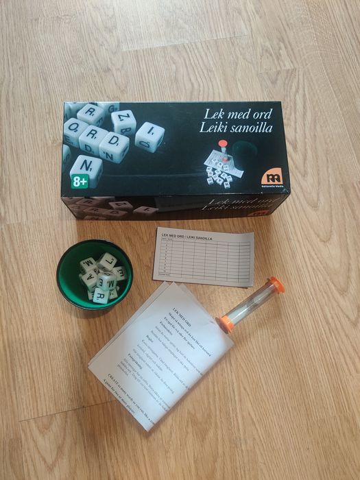 Настільна гра "Lek med ord / Leiki sanoill" (Гра в слова)