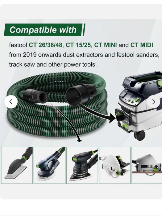 Шланг для Festool,Mirka,Hilti,Flex..(5m)