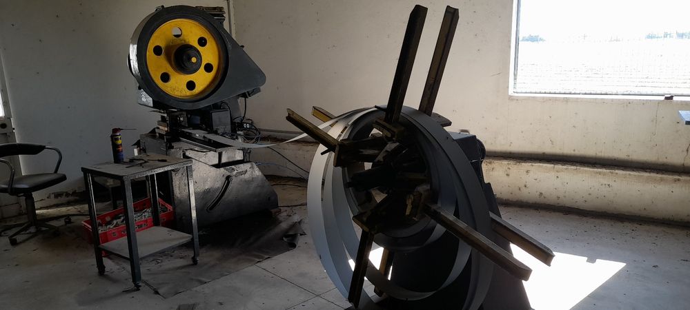 Prensa eléctrica/Ar comprimido