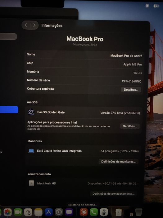 Apple Macbook Pro 14 M2 Pro!