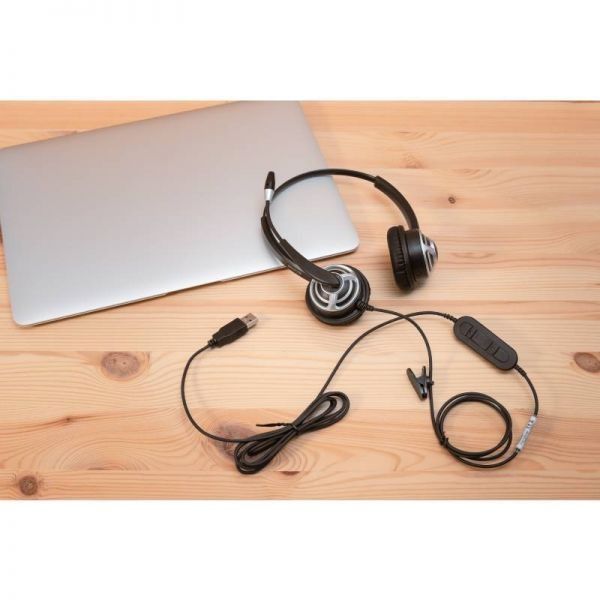 Auriculares Cleyver HC65 USB
Características principais
Auricular para PC com conexão USB
Controle de volume e função Mute
Som de banda larga com canc